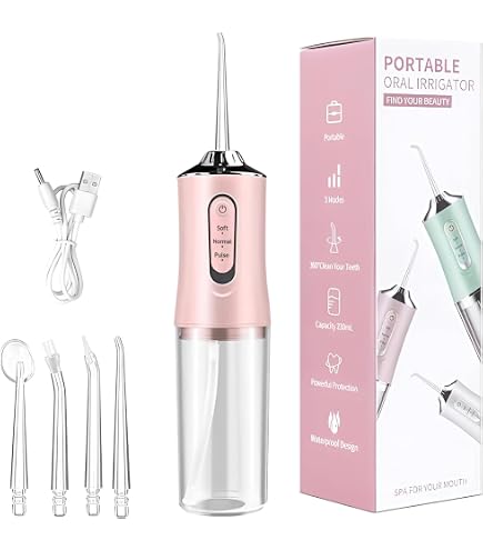 Visuel du kit A8 rose, boîte, embouts et câble USB